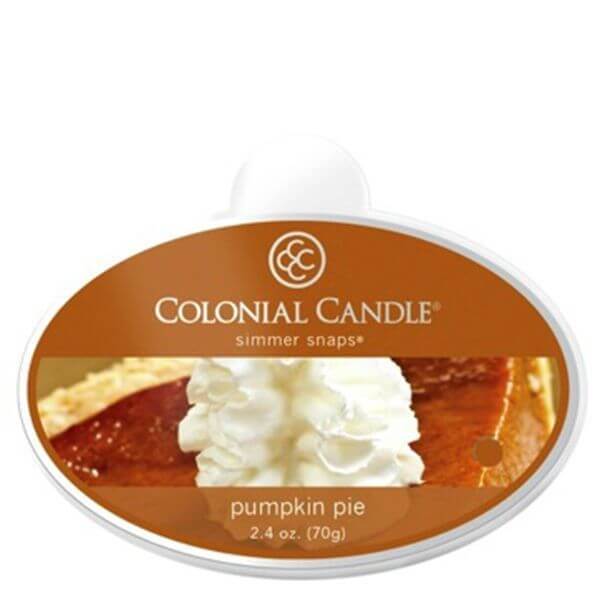 Colonial Candle Pumpkin Pie Simmer Snaps 70g