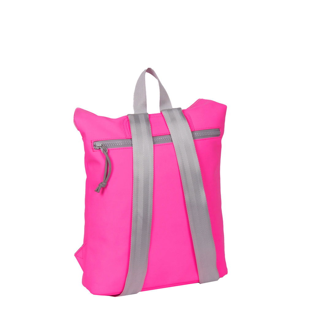 Neon pink mini backpack sale