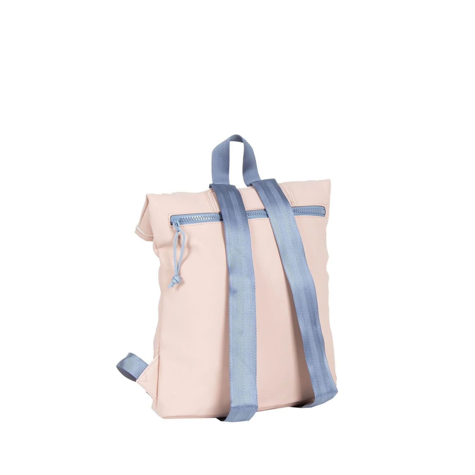 4hKkgBUY Tim - Los Angeles Rolltop Mini Rucksack hellrosa/hellblau