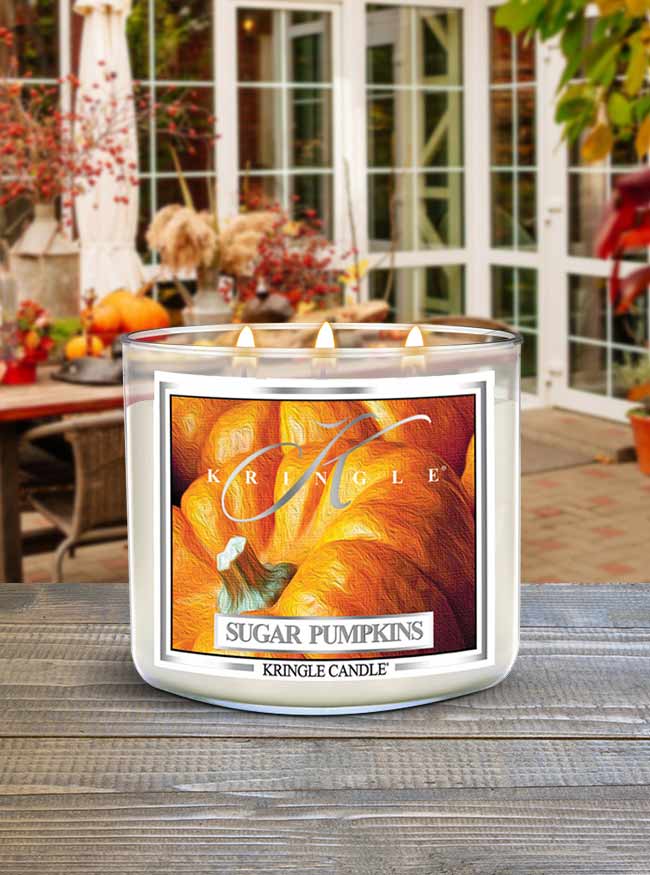 Sugar Pumpkins 396g Tumbler 3-Docht