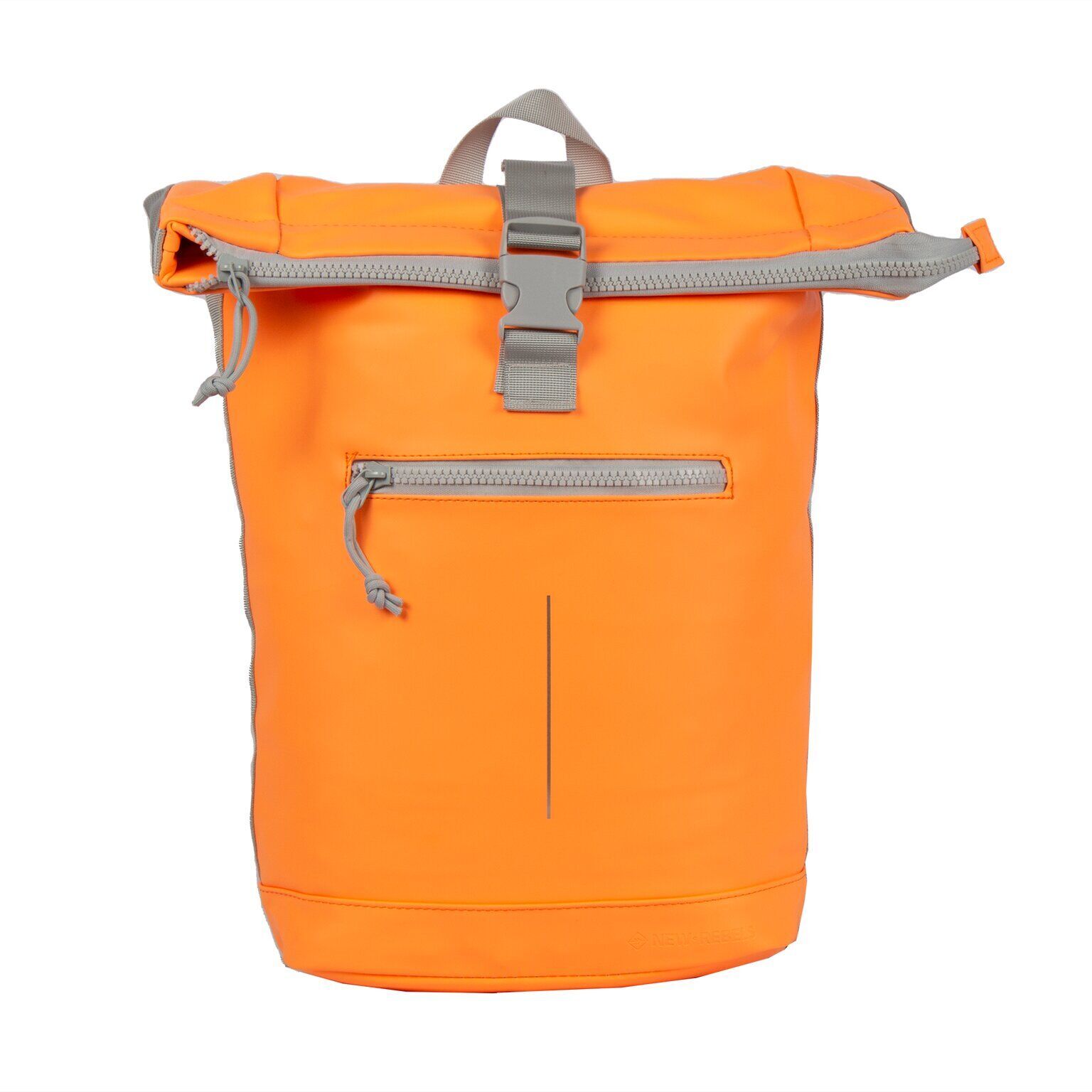 sJ6G_gMo Mart - New York Rolltop Rucksack neon orange