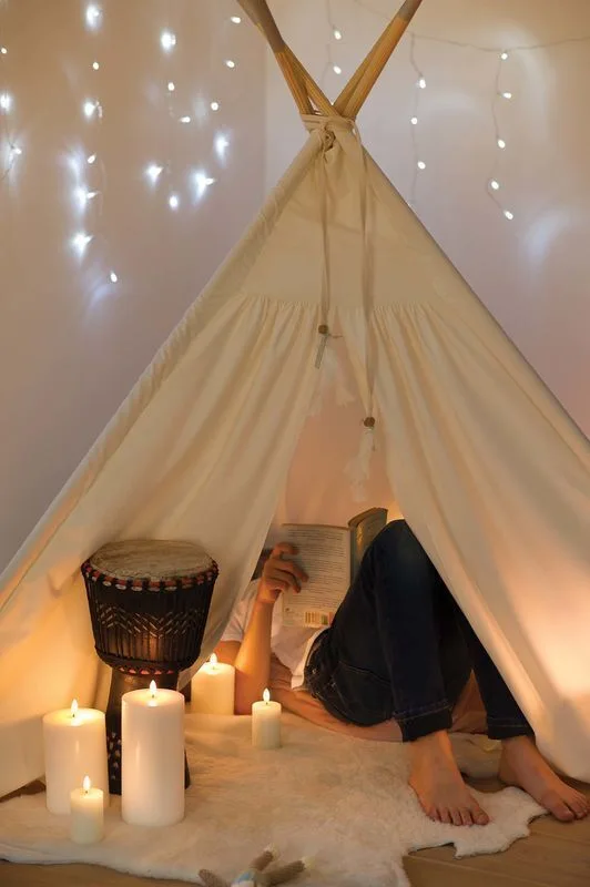 Pillar-Candles-nordic-white-ivory-teepee-small Uyuni LED Stumpenkerze 5x7,5cm nordic white