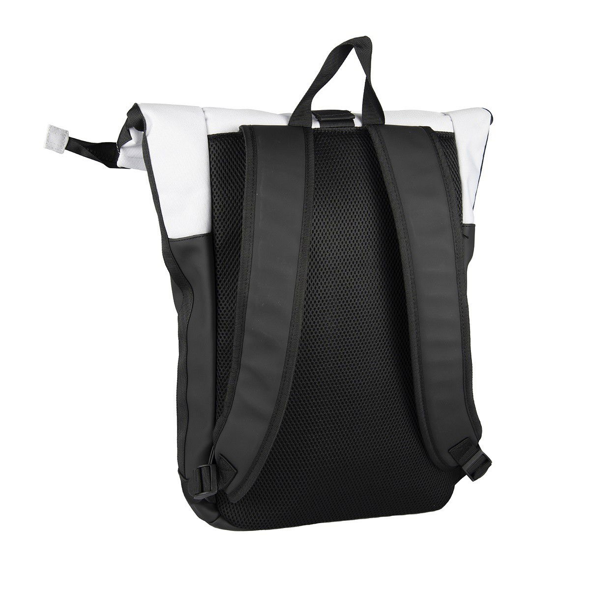 Backham - New York Rolltop Rucksack hellgrau