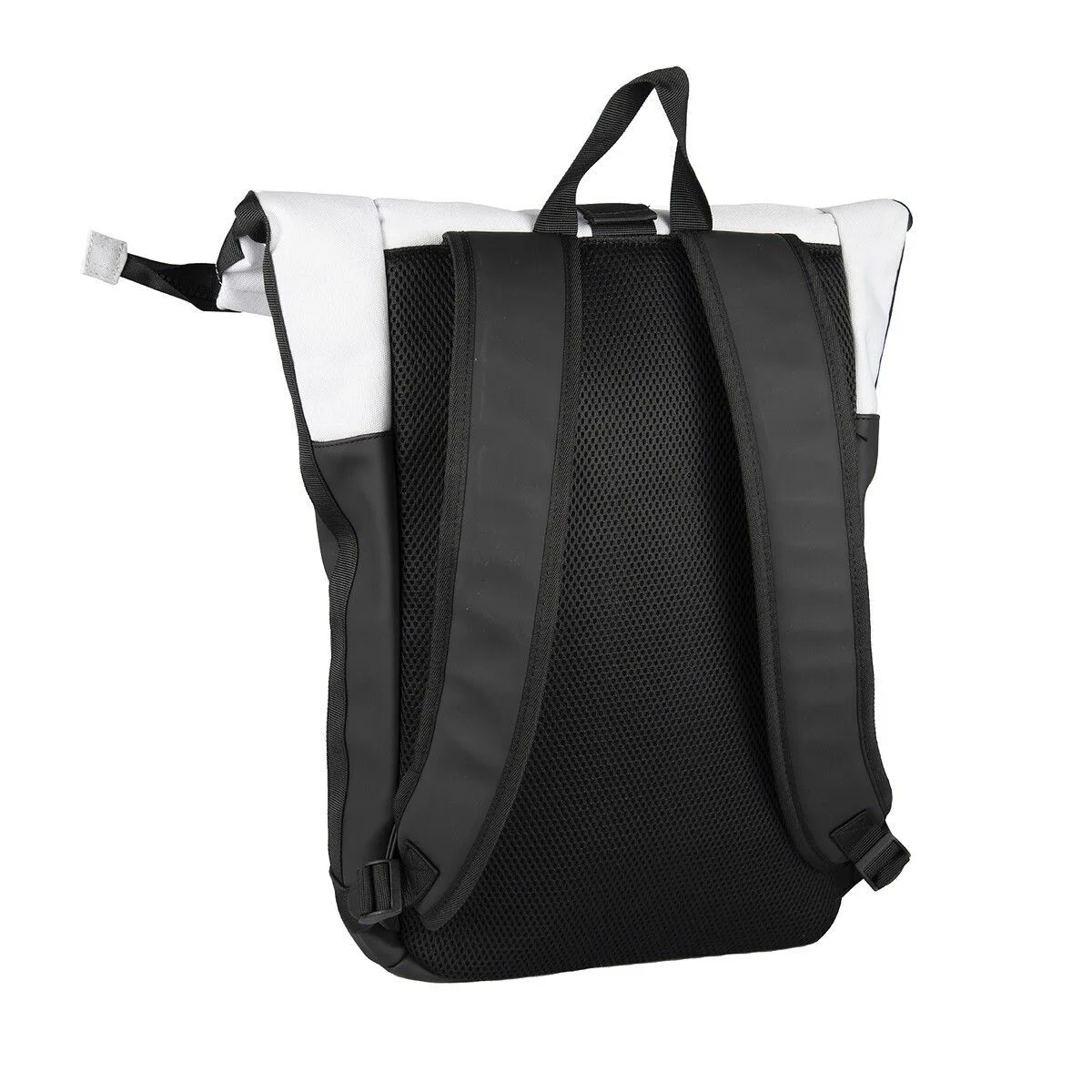 57C64A00DFAD0D07C70A480F2CFA64360E05849F Backham - New York Rolltop Rucksack hellgrau