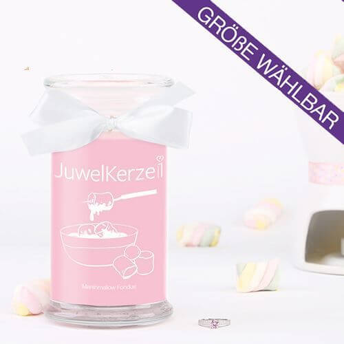 JuwelKerze Marshmallow Fondue (Ring) 380g