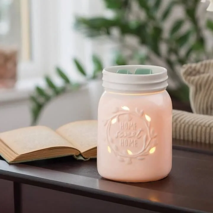 MASON-JAR-Home-sweet-Home-Duftlampe-2 Mason Jar Duftlampe elektrisch