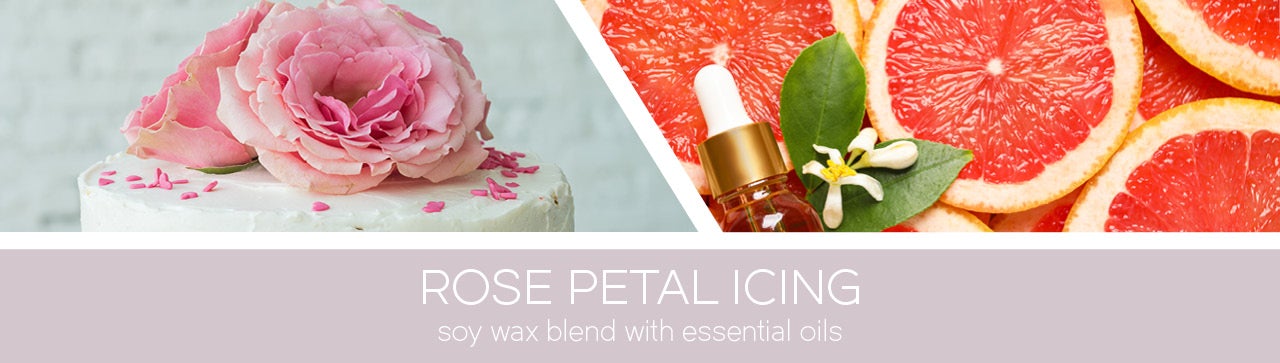 Rose Petal Icing 411g (3-Docht)