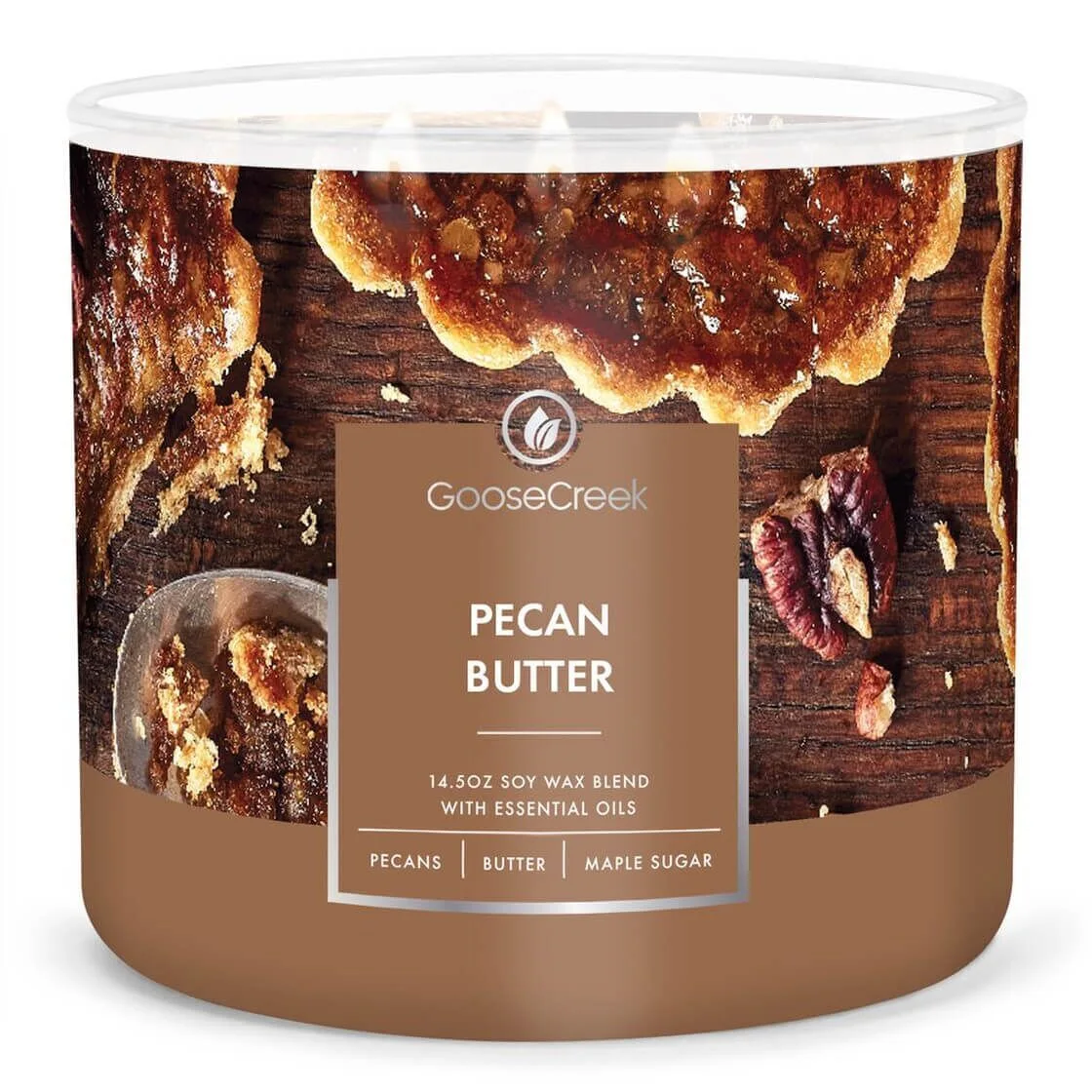 pecan-butter-tart-3-docht-kerze-411g Pecan Butter Tart 411g (3-Docht)