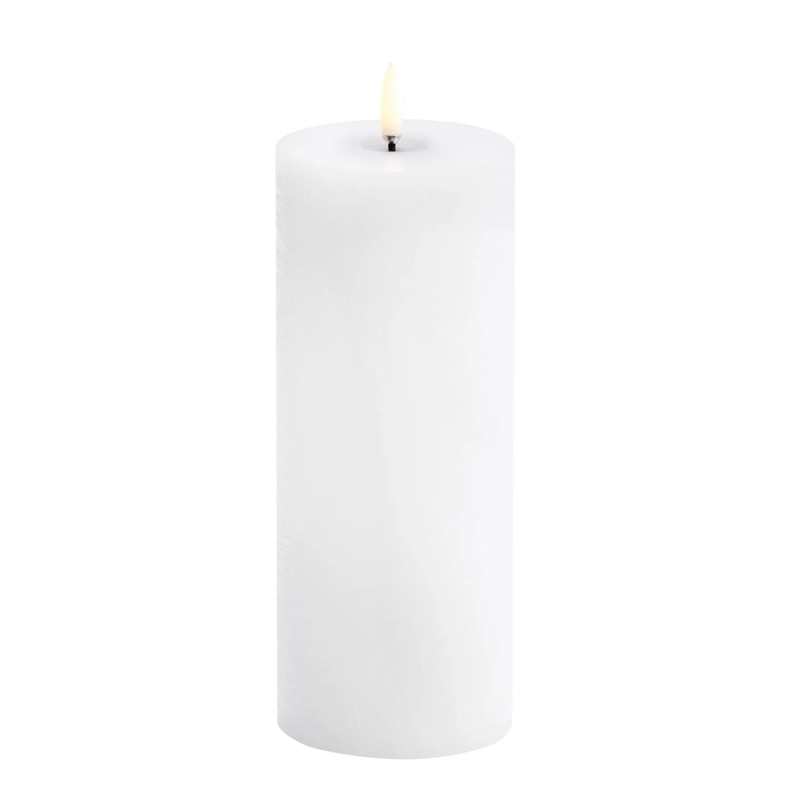 Uyuni-UL-PI-NWM78020-Melted-Pillar-Candles-large Uyuni LED Stumpenkerze 7,8x20cm melted rustic nordic white