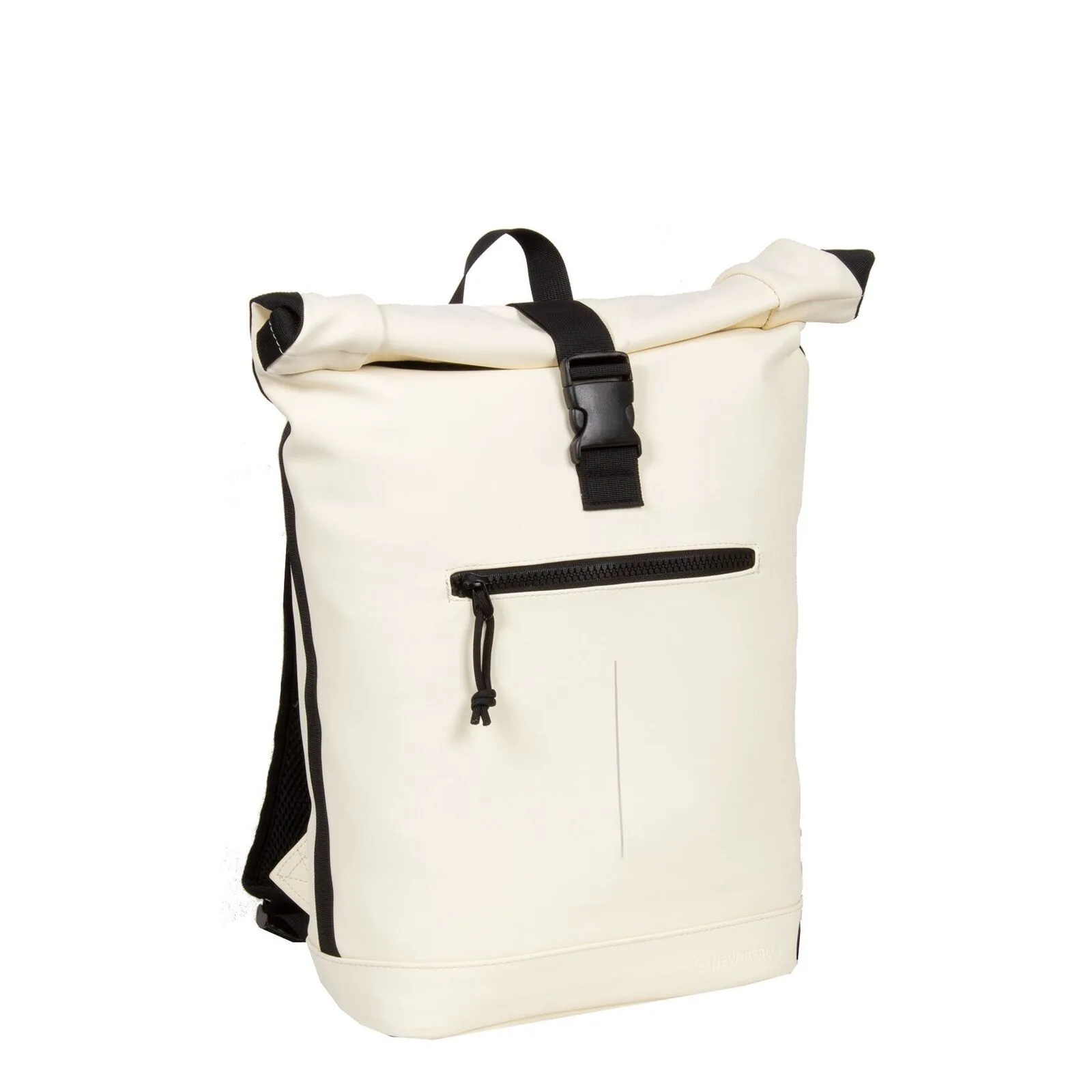 sSLX8hMo Mart - New York Rolltop Rucksack weiß