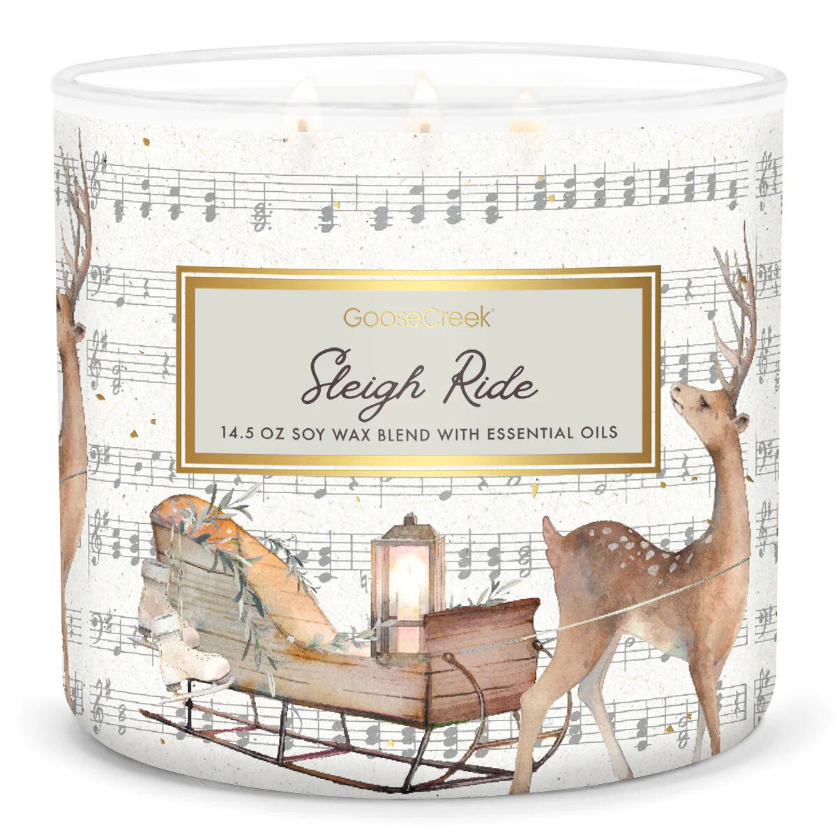 Sleigh Ride 411g (3-Docht)