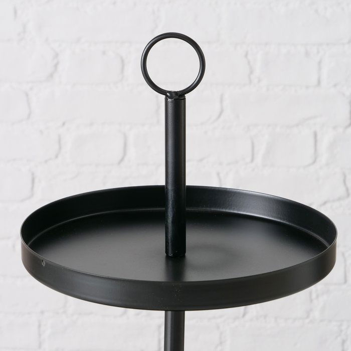 Etagere Samina 32cm schwarz