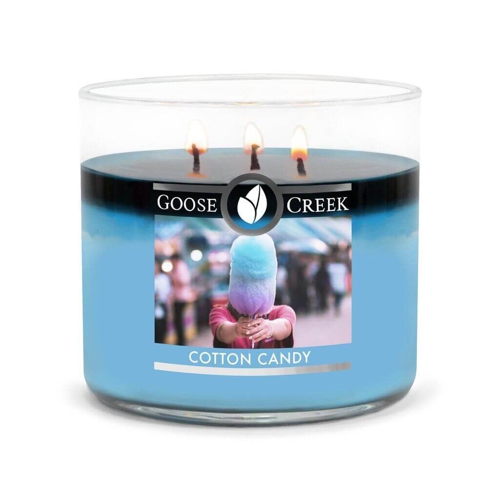 Goose-Creek-Candle-Cotton-Candy-3-Docht Goose Creek Candle Cotton Candy 411g 3-Docht Duftkerze