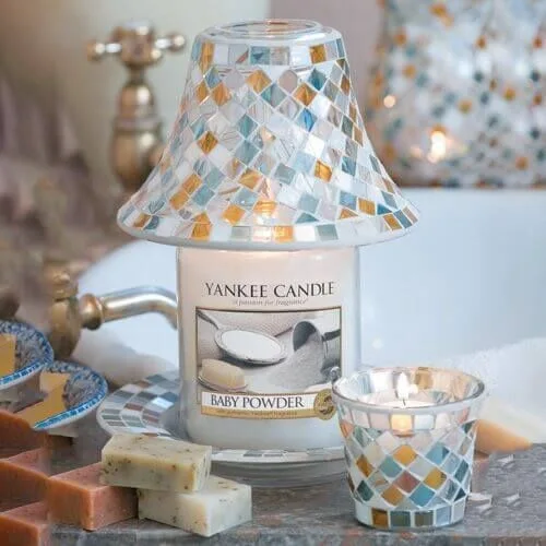 Luxuary-Mosaic-Glass Baby Powder Large