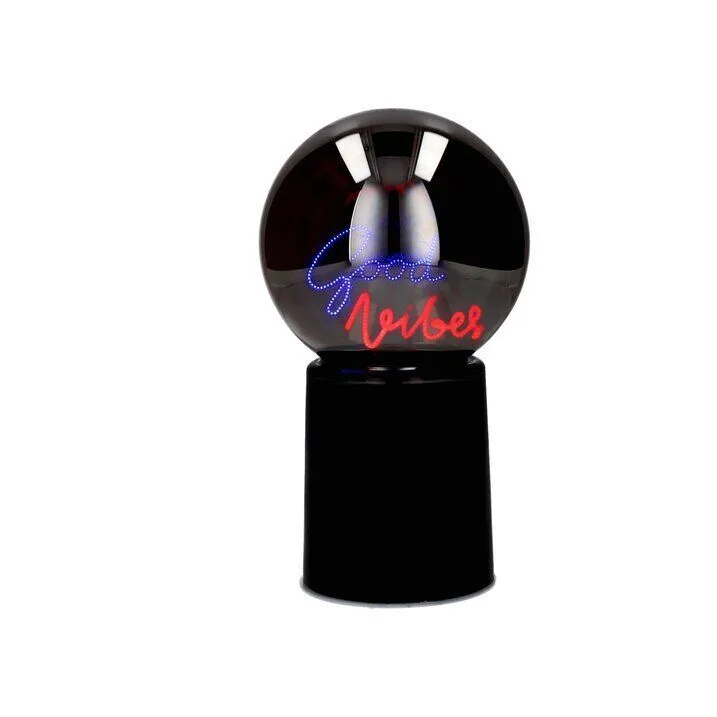 Glowmance LED Leuchtkugel Good Vibes 21cm Licht