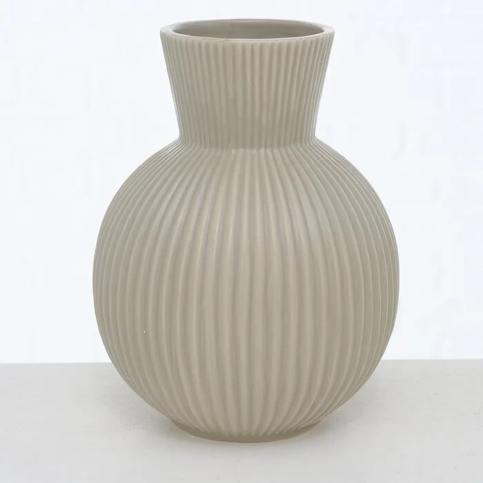 Einzelbild-B2zRJowS-large Vase Fezya 21cm Keramik beige