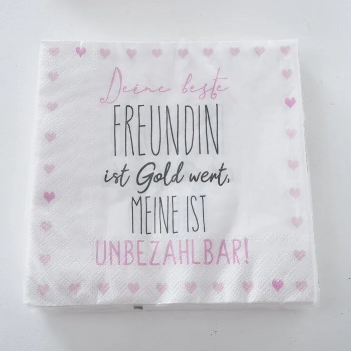 Einzelbild-qk8WQx04-large Serviette Friends 20 Stück rosa Variante 3