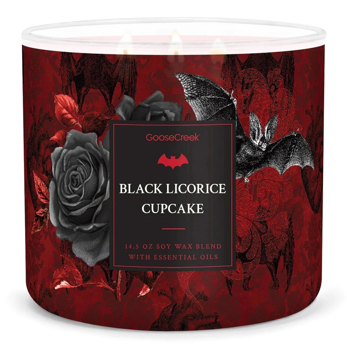 Black Licorice Cupcake 411g (3-Docht)