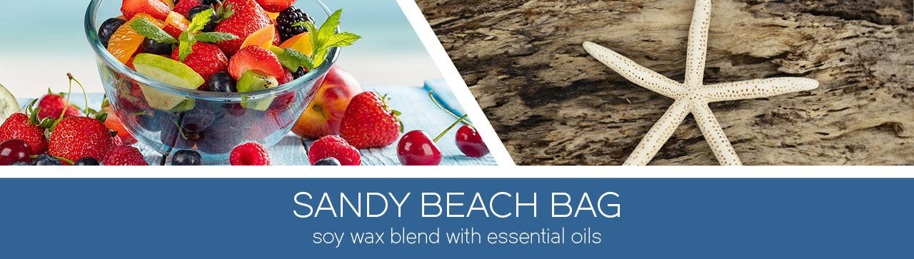 Sandy Beach Bag 411g (3-Docht)