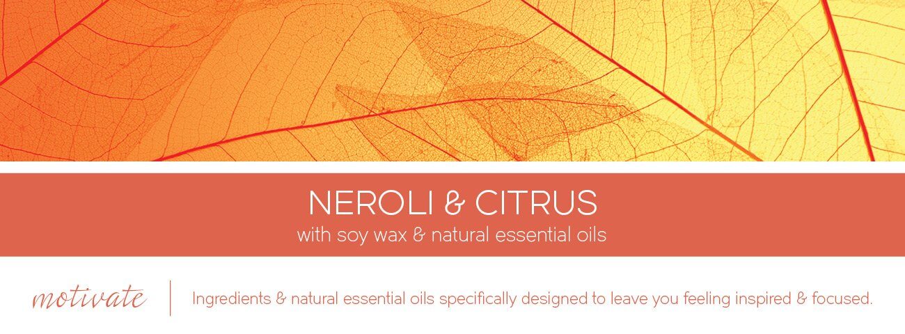 MOTIVATE Neroli & Citrus 411g (3-Docht)