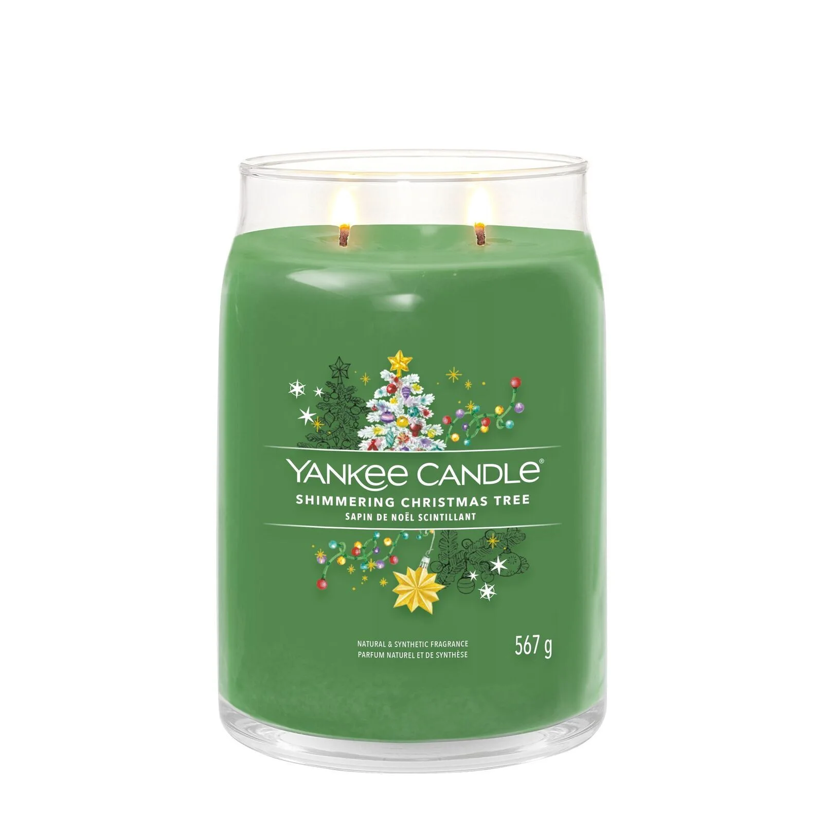 Shimmering_Christmas_Tree_Large_LIT-1 Shimmering Christmas Tree Signature Large Jar 567g 2-Docht