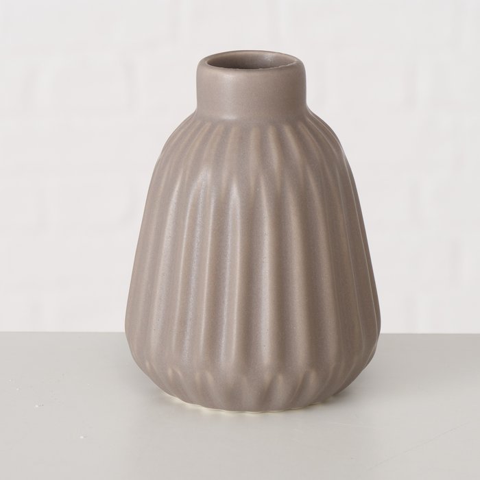 Vase Esko grau 12cm Porzellan Variante 1