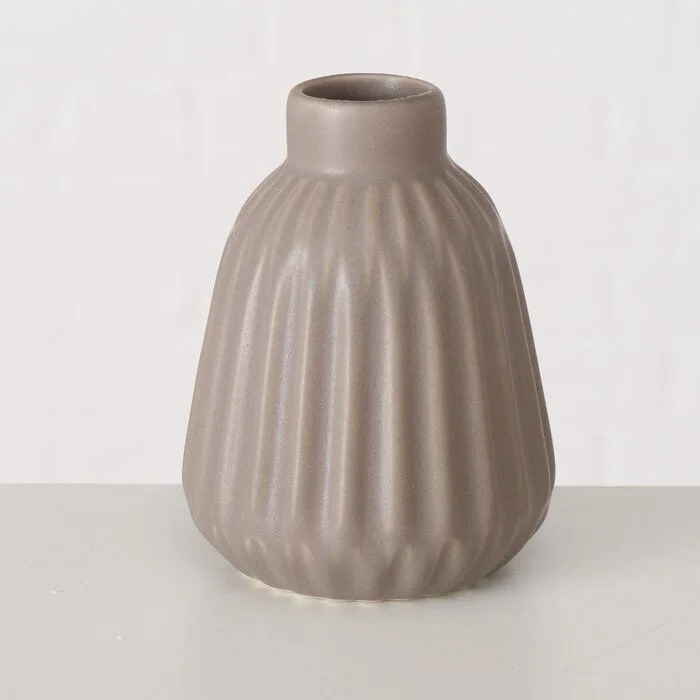 Einzelbild-WXRURaTs-large Vase Esko grau 12cm Porzellan Variante 1