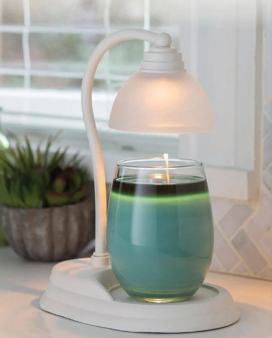 Candle-Warmers-Aurora-Lampe-Weiss1 Candle Warmers Aurora Lampe Kerzenwärmer weiß