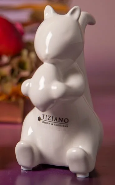 Silvino1 Eichhörnchen Silvino sitzend 12cm cremeweiß