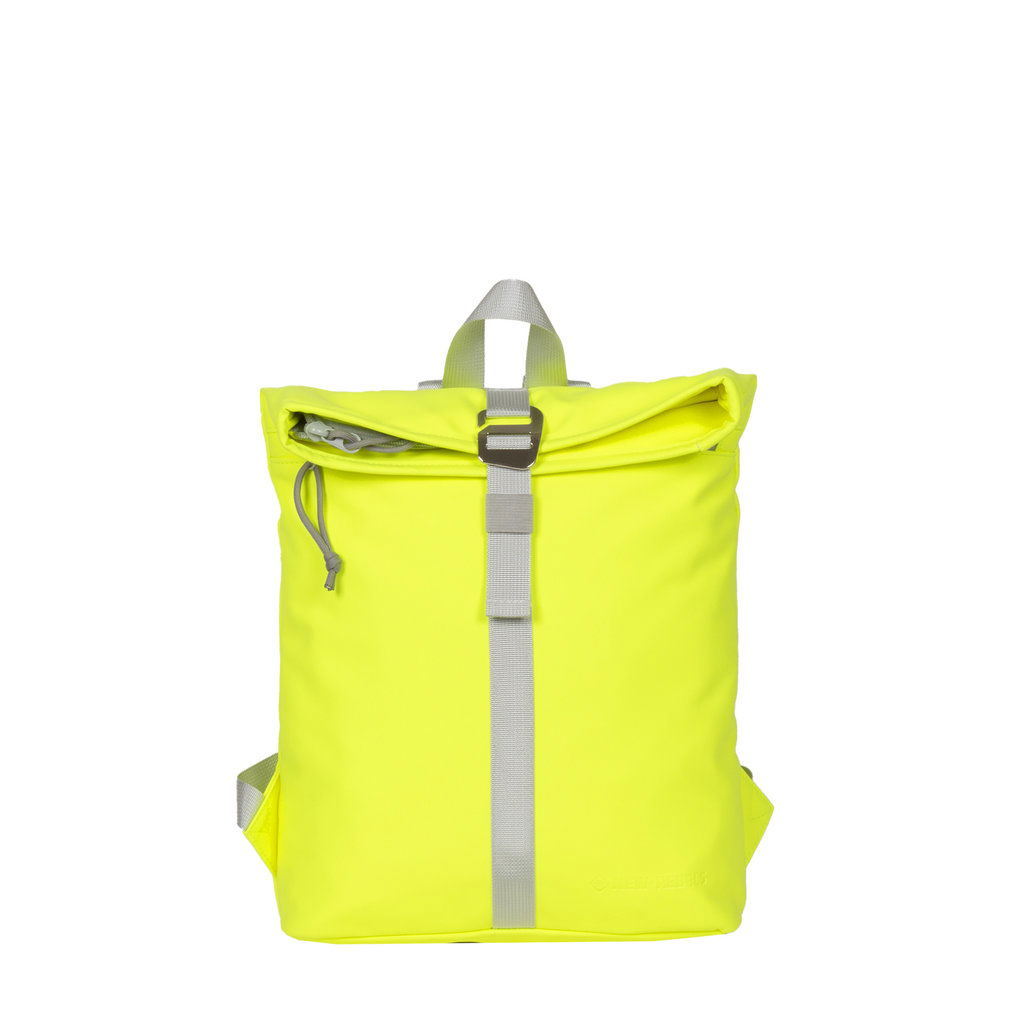 Mart - Los Angeles Rolltop Mini Rucksack neon gelb