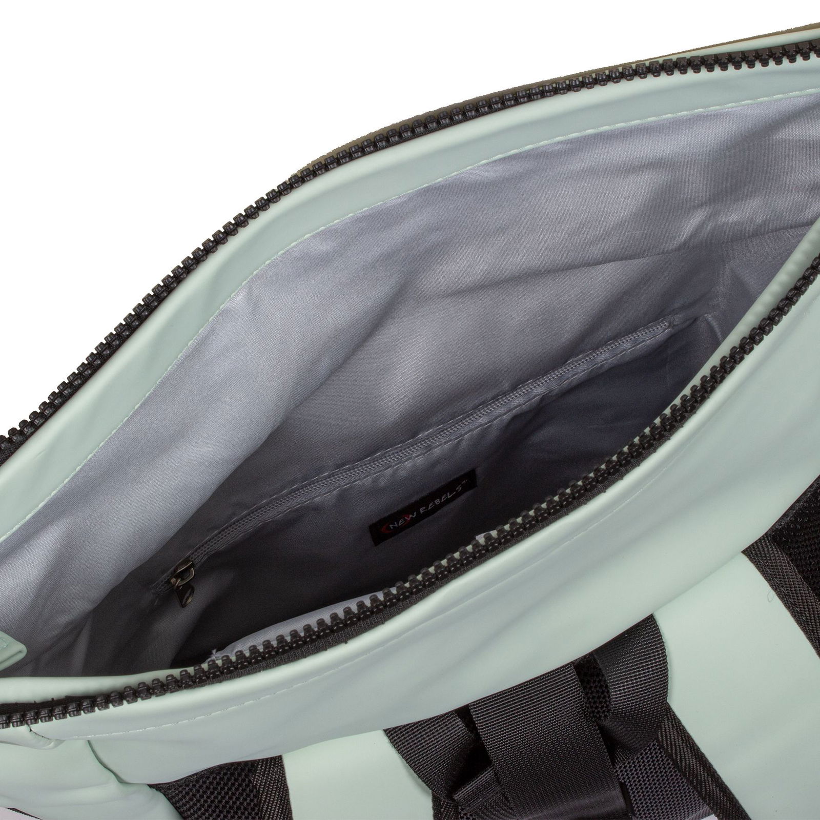 Mart - New York Rolltop Rucksack minzblau