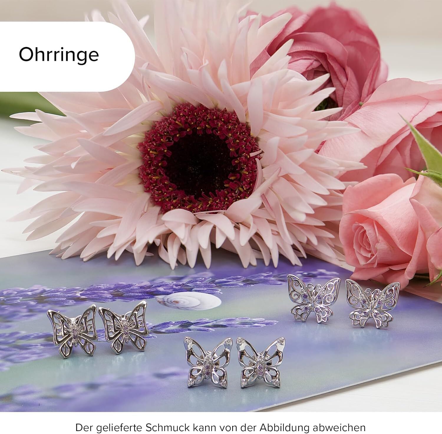 Spread Your Wings (Ohrringe) 400g Zubehör, Blume, Dahlie, Schmuck, Blütenblatt