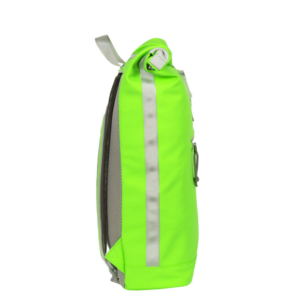 Mart - New York Rolltop Rucksack neon grün