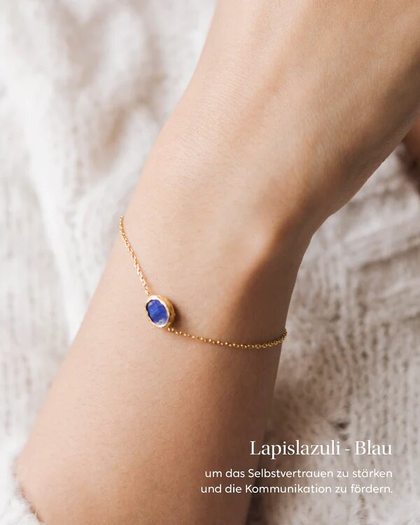 Die Kraft der Steine Armband - Lapislazuli 250g