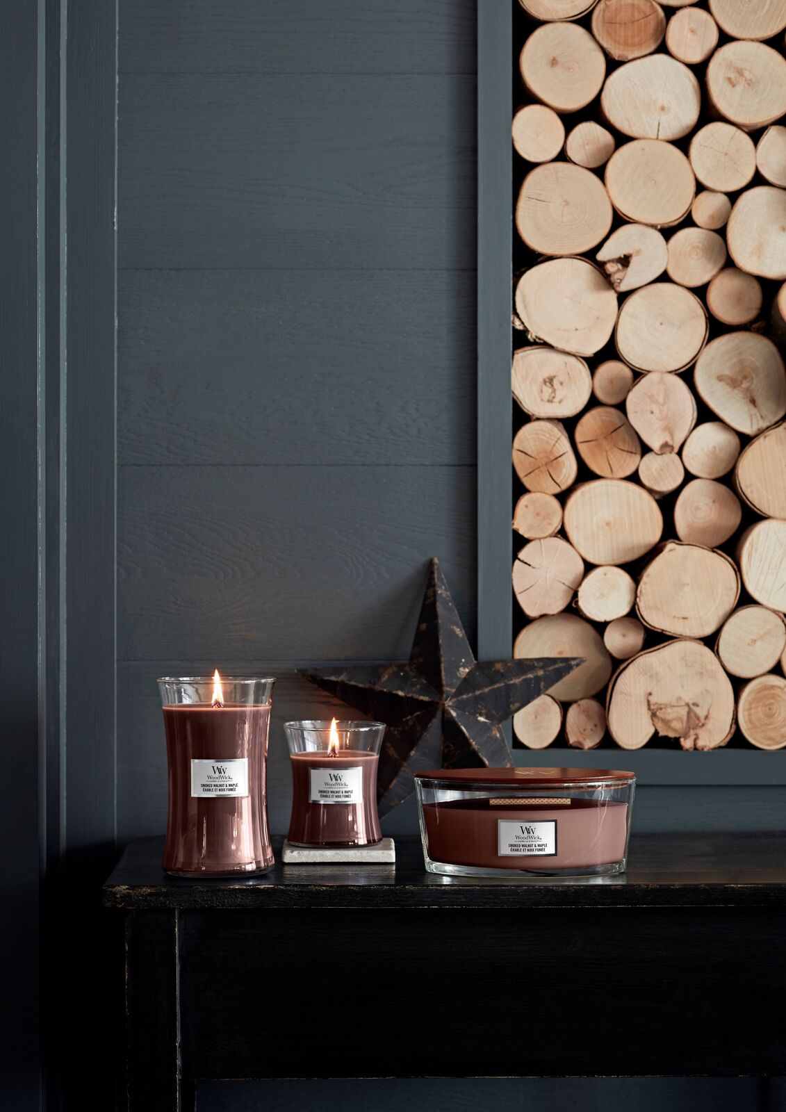 Woodwick_Smoked_Walnut_Maple_003_HRC Smoked Walnut & Maple 454g