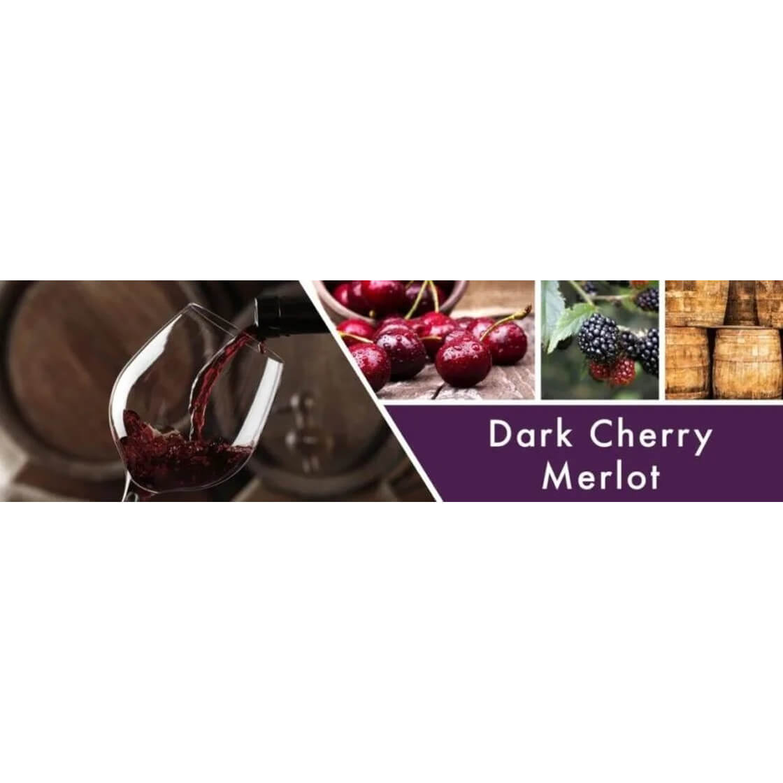 Dark Cherry Merlot 198g (1-Docht)