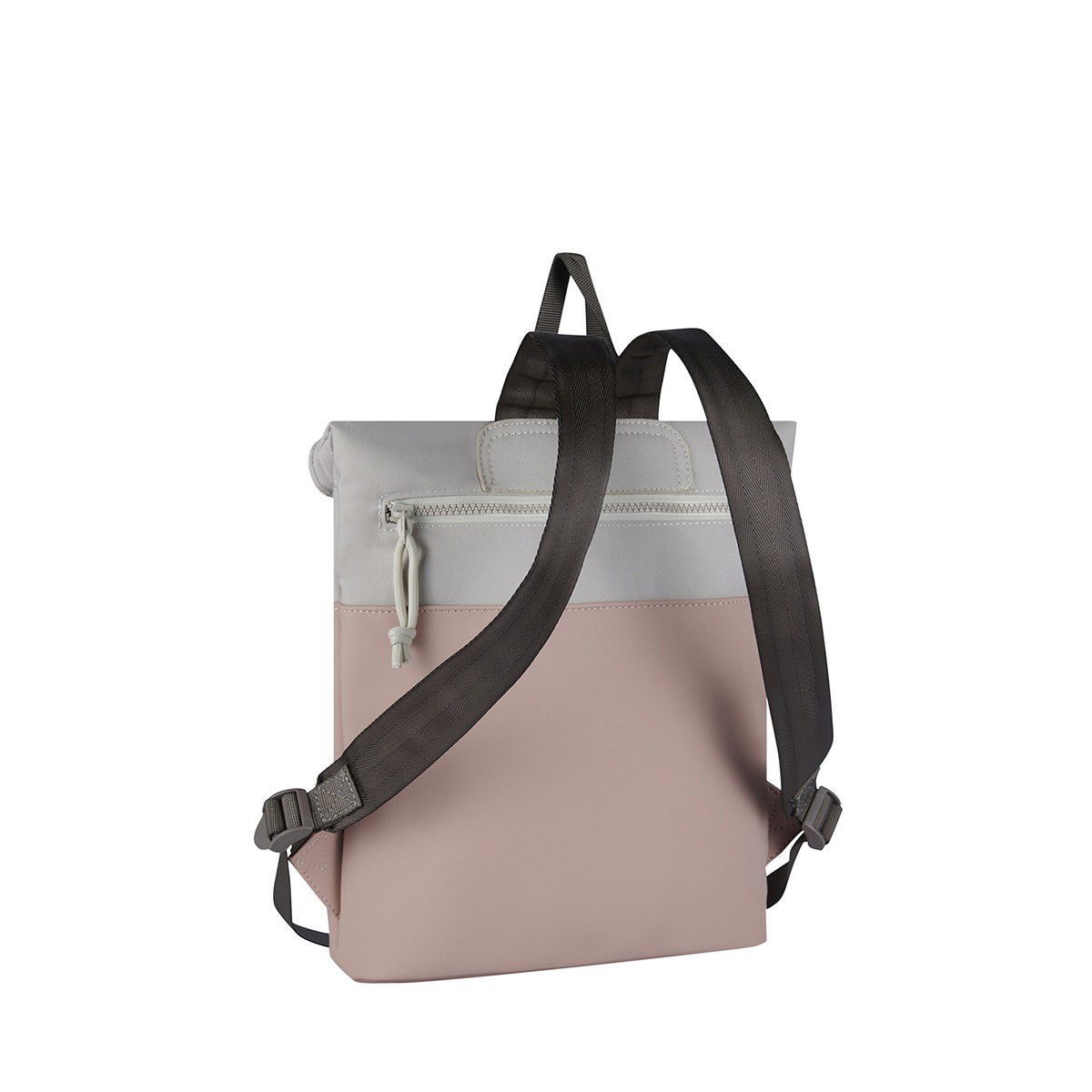 Backham - Los Angeles Rolltop Mini Rucksack altrosa