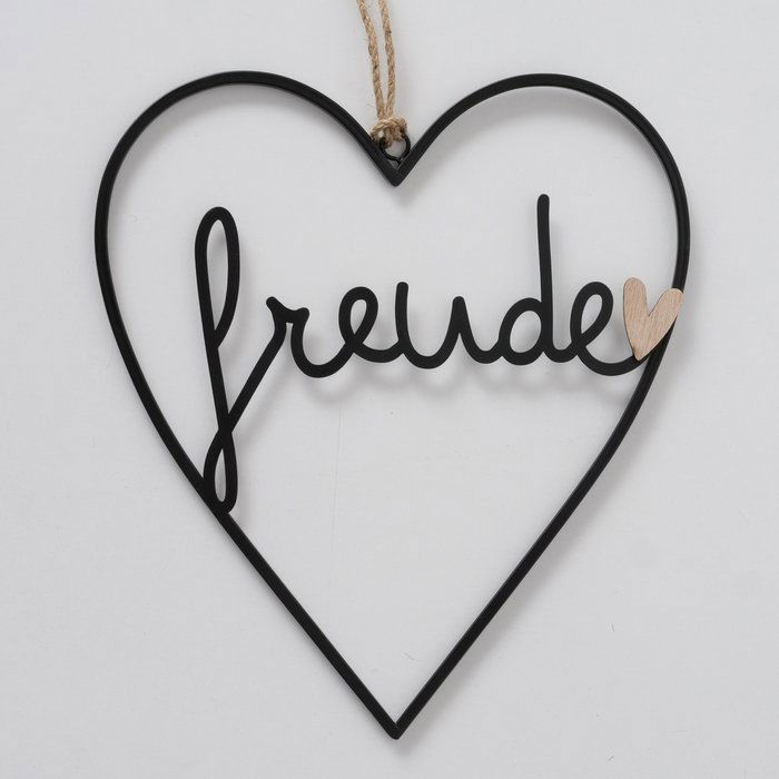 Dekohänger Trendy "Freude" 33cm