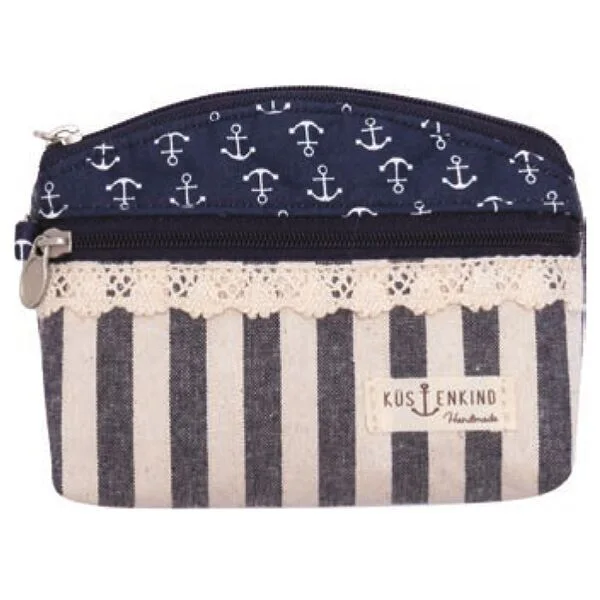 2022-266-051 Patchwork Mini-Kosmetiktasche 051 navy white