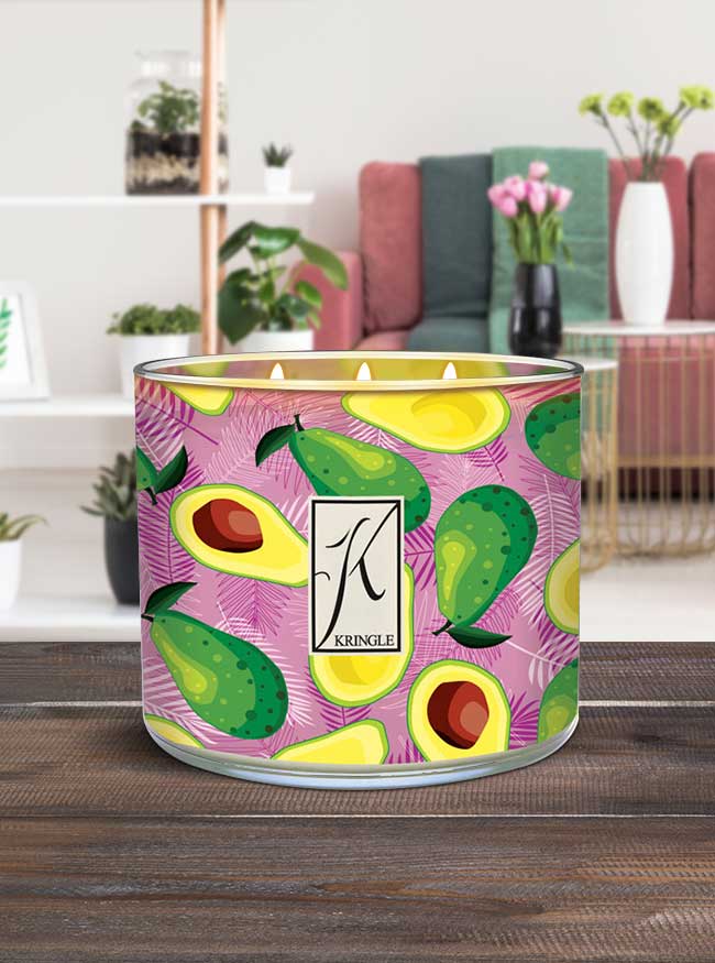 Avocado & Palm 396g Tumbler 3-Docht
