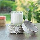 Vintage white 2-in-1 Classic Duftlampe weiß aus Keramik elektrisch