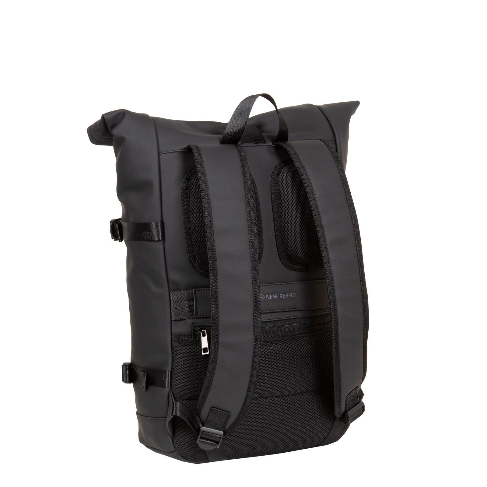 William - Riverside Rolltop Rucksack schwarz