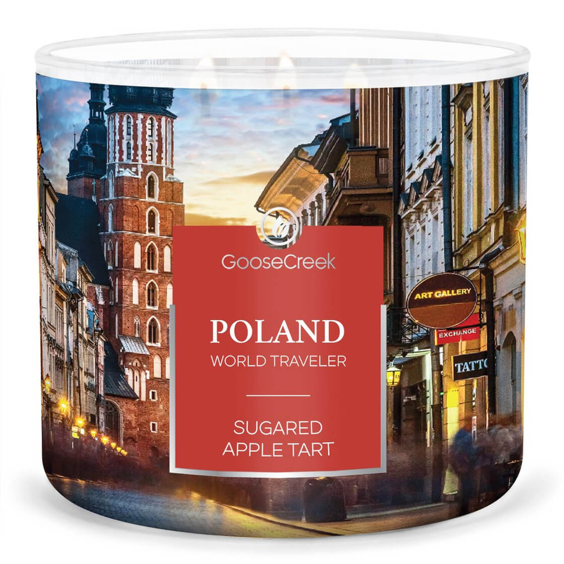 Sugar Apple Tart "Poland" 411g (3-Docht)