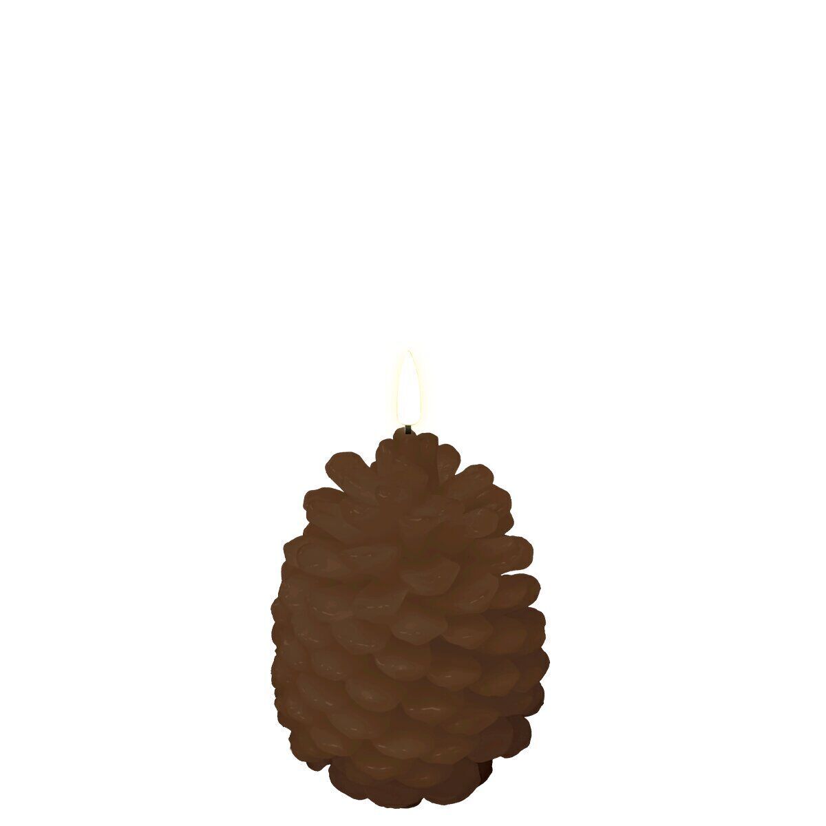 RF-XMAS-0013Lc3TVEppeqUFT Pinienzapfen LED Kerze Braun 13cm