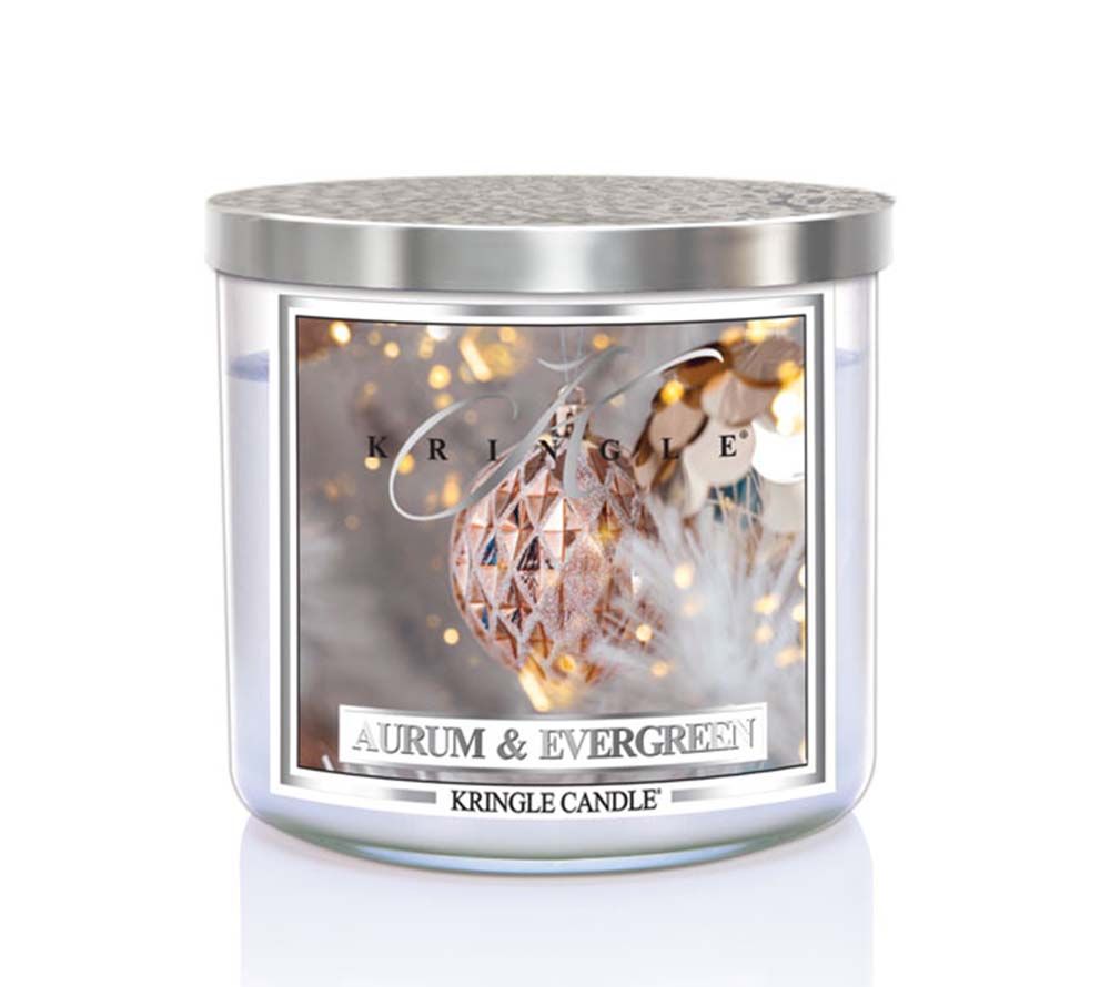 Aurum & Evergreen 411g Tumbler 3-Docht