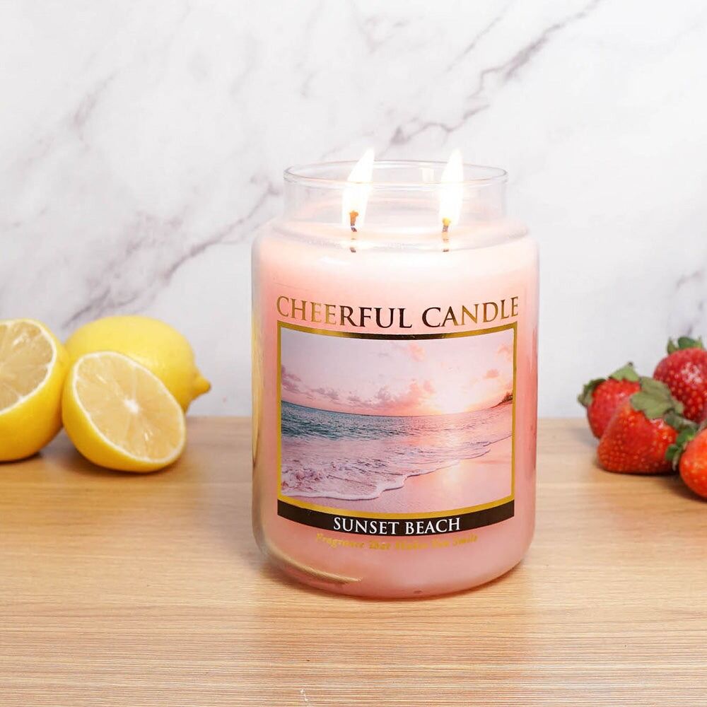 Cheerful-Candle-Sunset-Beach Sunset Beach 680g