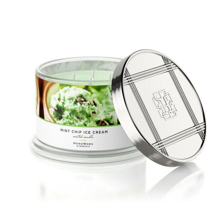 mintchocchiphomeworx Mint Chip Ice Cream 510g (4-Docht)