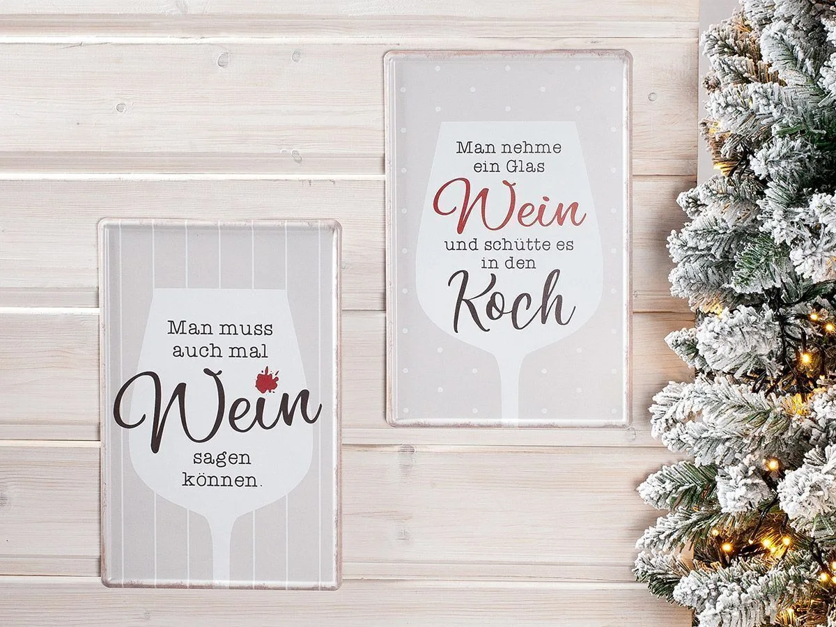 Deko Schild Weinfest Variante 2 Weihnachten, Weihnachtsdekorationen, Festival
