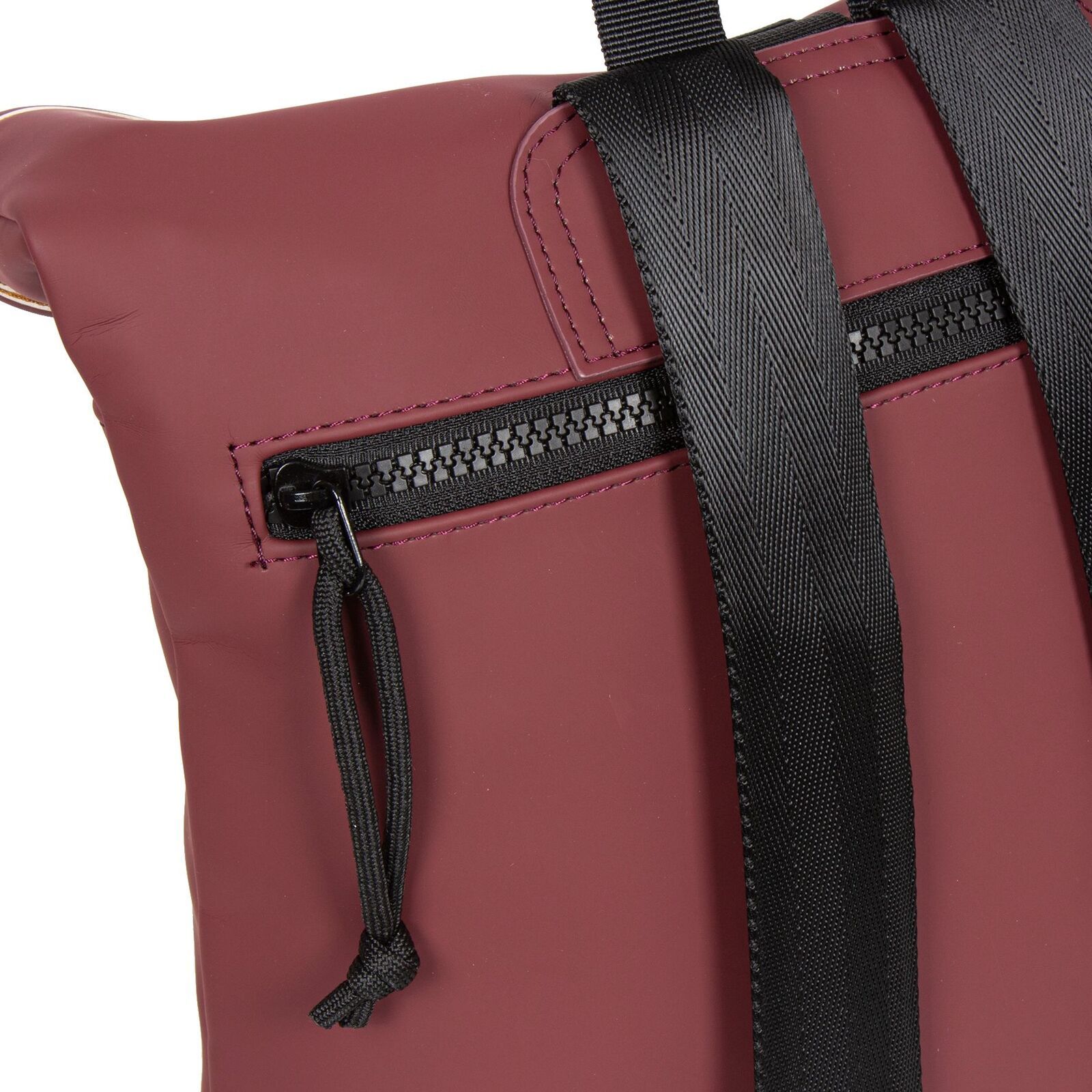 iUEKi-6o Mart - Los Angeles Rolltop Mini Rucksack burgund