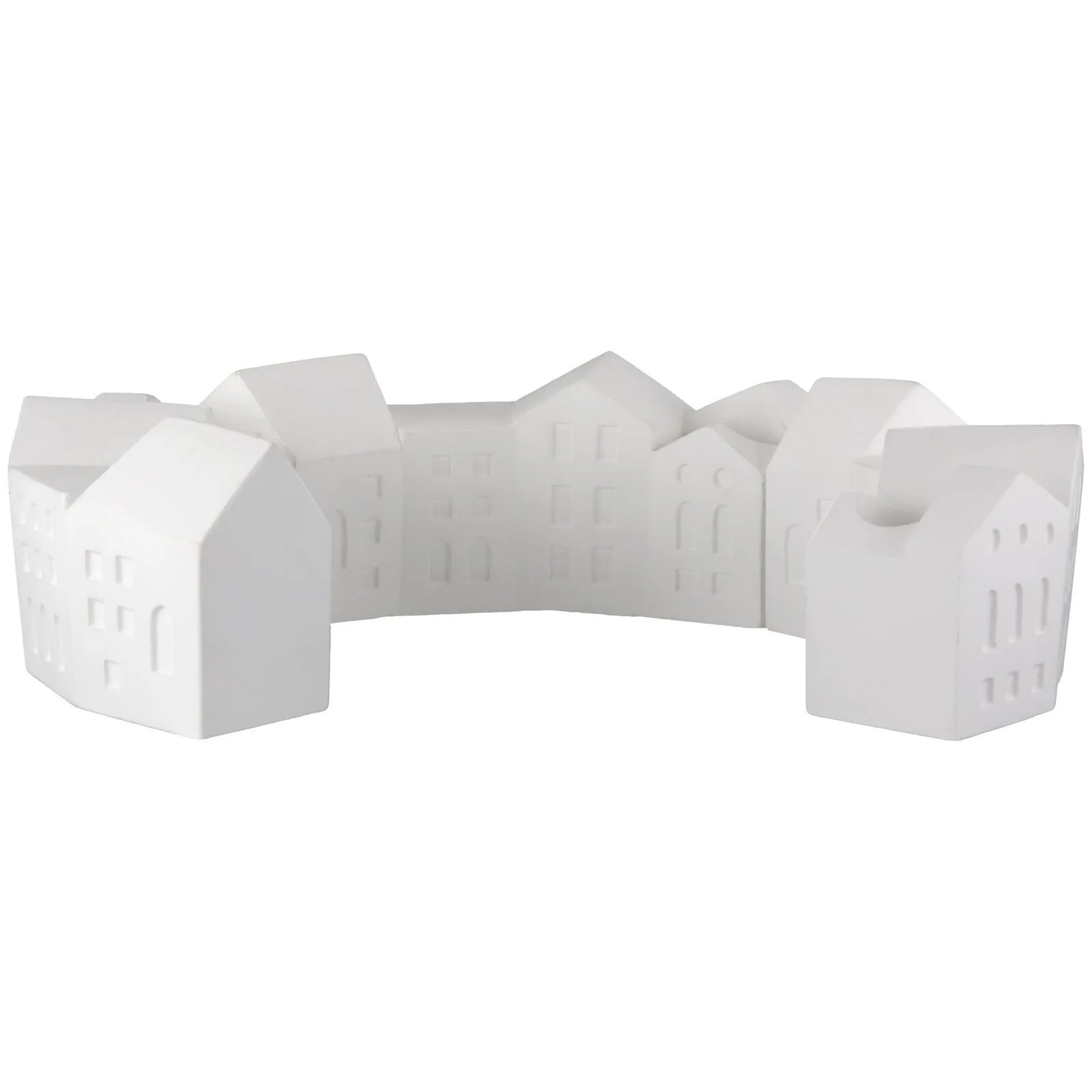 Adventsleuchter Rivitalo Gips weiß Couch, Mobiliar, Tabelle